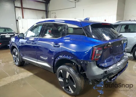 2025 Nissan Kicks Sr from USA, damaged, VIN 3N8AP6DB3SL375745